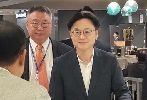 미국 방문한 김정관 산업통상자원부 장관. [사진=연합뉴스]