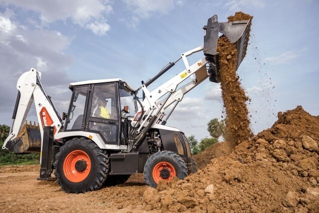 두산밥캣 백호로더. [사진=두산밥캣]