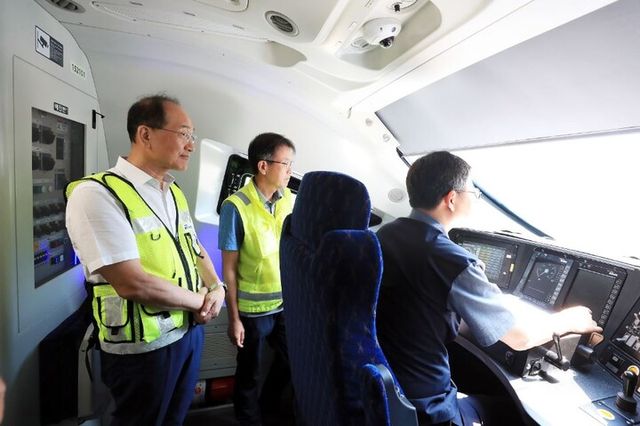 호남권 철도 건설사업 안전·품질관리 현장점검.[사진=국가철도공단]