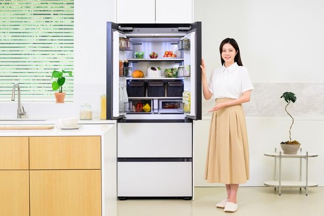 삼성전자가 ‘비스포크 AI 김치플러스 키친핏 맥스’ 김치냉장고 신제품을 출시했다. [사진=삼성전자]