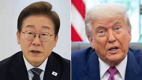 이재명 대통령(왼쪽)과 트럼프 미국 대통령. [사진=연합뉴스]