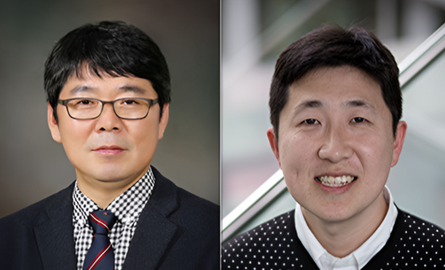 김형기 고려대 교수(왼쪽)와 박종휘 가천대 교수. [사진=한국연구재단]