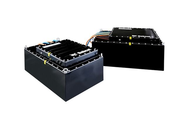 두산밥캣 배터리팩 제품. [사진=두산밥캣]