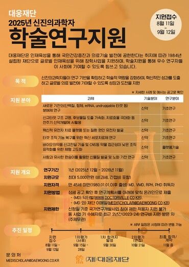 [사진=대웅재단]