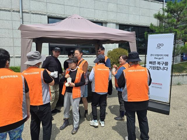 찾아가는 더 고 카페 현장. [사진=혼다코리아]
