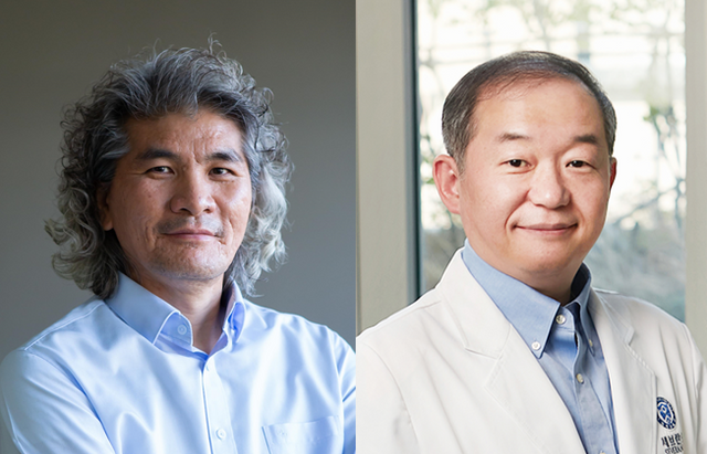 이창준 IBS 인지 및 사회성 연구단장(왼쪽), 하윤 연세의대 신경외과학교실 교수. [사진=