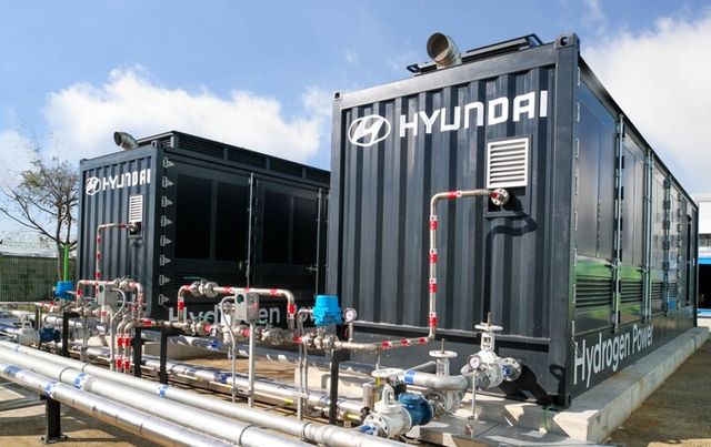 한국동서발전 현대자동차와 재생에너지 연계 수소연료전지 실증 착수. [사진=한국동서발전]