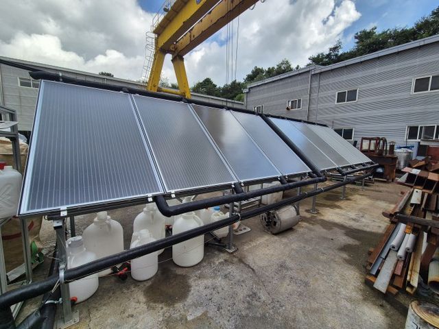 한국과학기술연구원(KIST) 연구팀이 태양열 에너지와 막증류법을 조합해 친환경 담수화 기술을 개발했다. [사진=과기정통부]