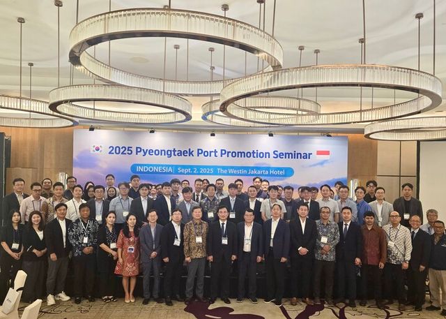 경기평택항만공사가 동남아 물동량 유치를 위해 인도네시아 현지에서 평택항 홍보(포트 세일즈)를 전개했다. [사진=경기평택항만공사]