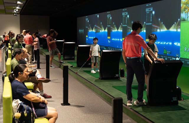 싱가포르 다운타운 이스트 매장 [사진=골프존]