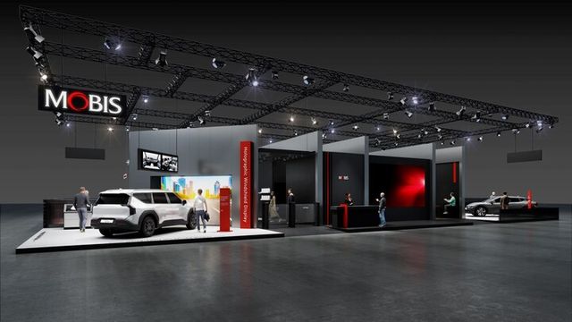 현대모비스 IAA 2025 전시부스. [사진=현대모비스]