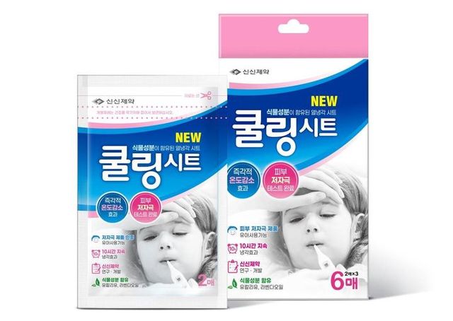 신신제약 쿨링시트. [사진=신신제약]