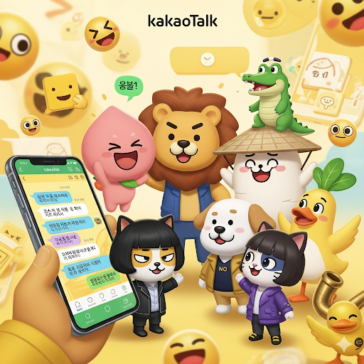 카카오톡 이미지. [사진=생성형 AI Gemini]