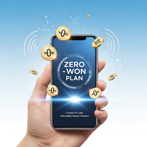 최근 일부 알뜰폰 업체들이 사실상 0원 요금제인 ‘90원 요금제’·‘100원 요금제’를 잇따라 출시하고 나섰다. [사진=생성형 AI Gemini]&nbsp;