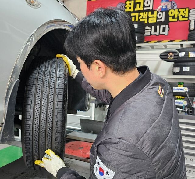 타이어뱅크, 윈터타이어 차이 소개. [사진=타이어뱅크]