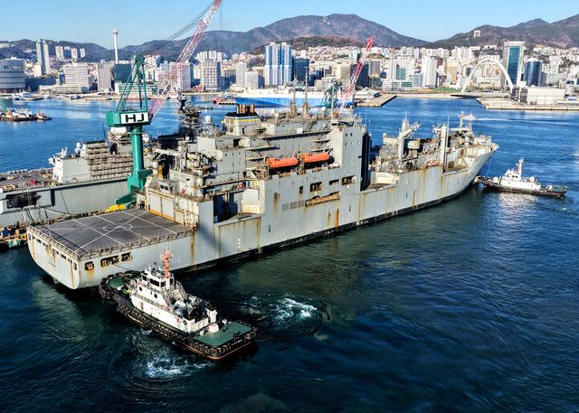 HJ중공업이&nbsp;지난해&nbsp;영업이익을&nbsp;전년&nbsp;대비&nbsp;8배&nbsp;이상&nbsp;끌어올리며&nbsp;어닝&nbsp;서프라이즈를&nbsp;기록했다고 27일 밝혔다. [사진=HJ중공업]