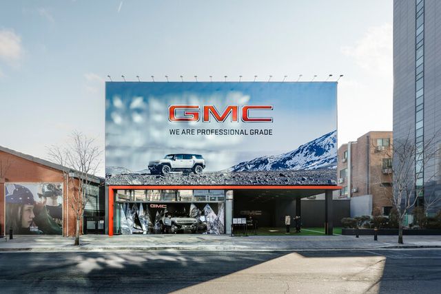 GMC 팝업스토어. [사진=GMC]