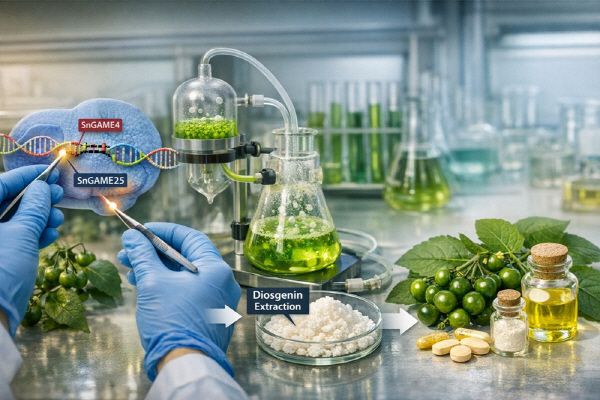 까마중을 연구하는 이미지. AI로 생성됐다. [사진=KAIST 제공