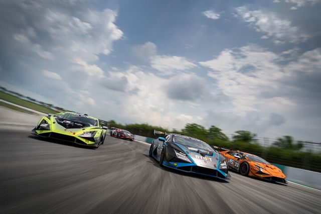 한국타이어 '람보르기니 슈퍼 트로페오' 이미지. [사진=한국타이어]