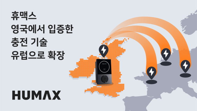 휴맥스, 유럽 전기차 충전 시장 진출 박차. [사진=휴맥스]