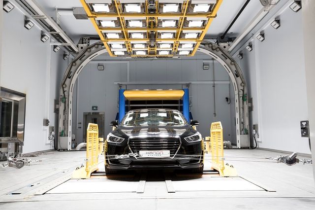 한온시스템 대전 R&D 센터 풍동실.[사진=한온시스템]