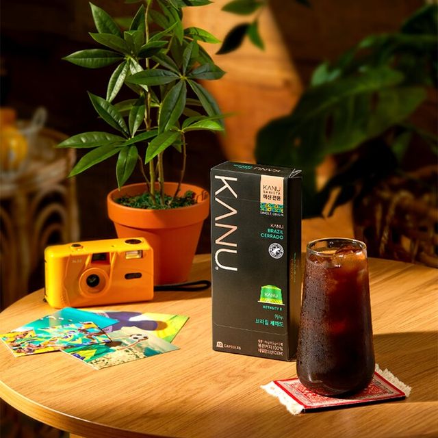 카누 바리스타 캡슐 싱글 오리진 브라질 세하도. [사진=동서식품]