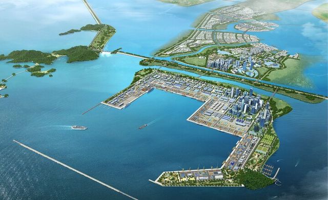 새만금 신항 조감도. [사진=전북특별자치도]