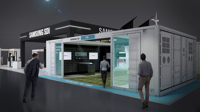 삼성SDI 인터배터리 2026 부스 조감도. [사진=삼성SDI]