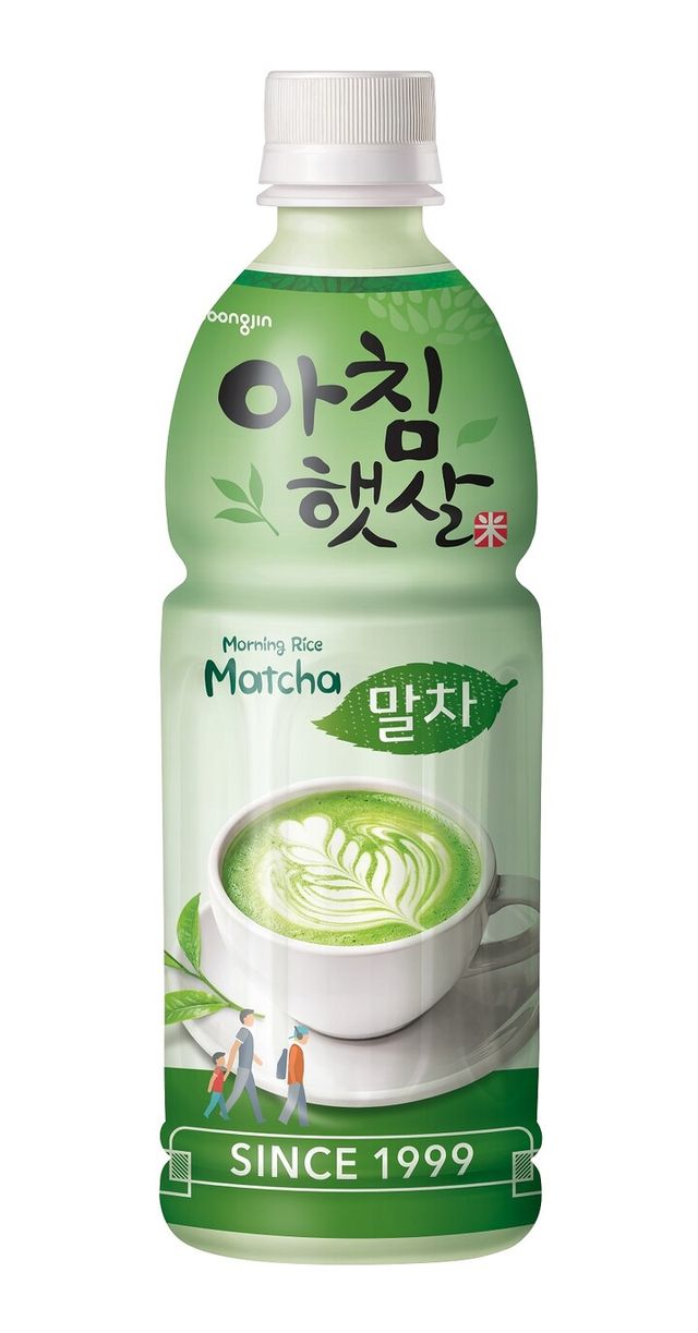 웅진식품이 말차 트렌드를 반영해 신제품 ‘아침햇살 말차’를 출시한다. [사진=웅진식품]