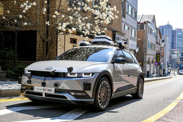 첨단 시험평가시스템 시험차량. [사진=현대모비스]