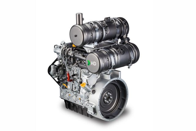 HD건설기계 G2 엔진. [사진=HD건설기계]