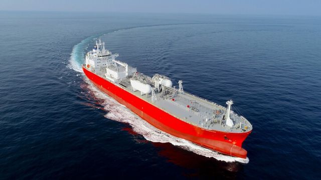 암모니아 벙커링 실증선박. [사진=해양수산부]