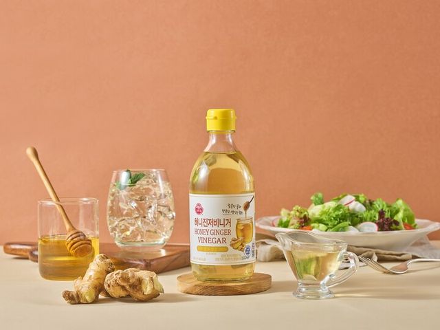 오뚜기 허니진저비니거 연출컷. [사진=오뚜기]