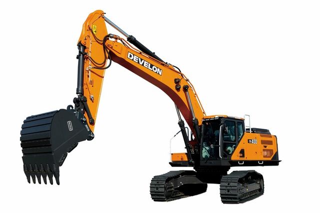 HD건설기계 디벨론 40톤급 스마트 굴착기인 DX400. [사진=HD건설기계]