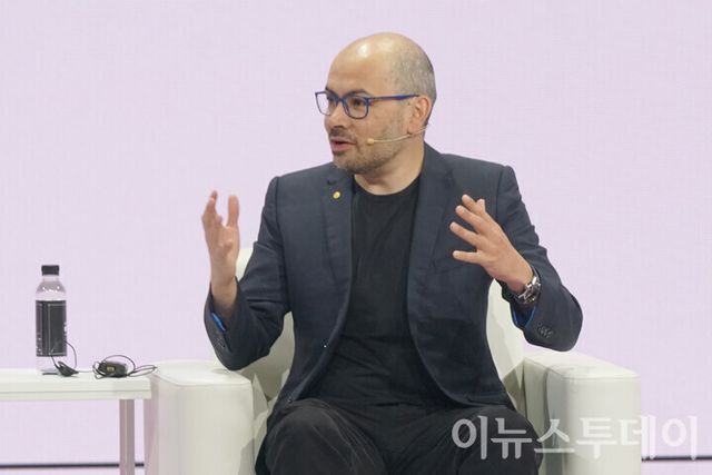 데미스 하사비스 구글 딥마인드 최고경영자(CEO).&nbsp;[사진=안경선 기자]&nbsp;