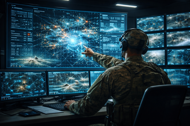 현대전의 양상이 이제는 사람이 아니라 AI끼리 맞붙는 시대가 오고 있다고 전문가들은 입을 모은다. [사진=AI 생성이미지]