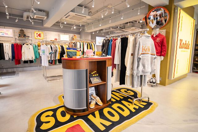 지난해 8월 오픈한 코닥어패럴의 하라주쿠 플래그십 스토어 전경. [사진=하이라이트브랜즈]