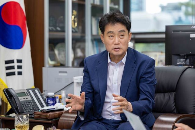 하은호 군포시장 후보 [사진=군포시]