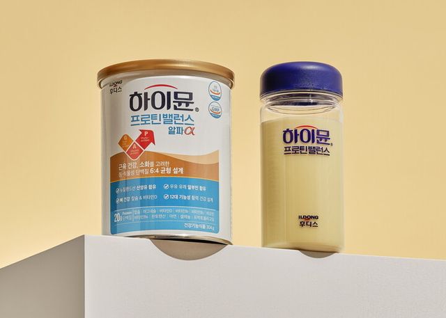 일동후디스 홈쇼핑 프리미엄 단백질, ‘하이뮨 프로틴 밸런스 알파’ 출시. [사진=일동후디스]
