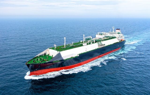 HD현대삼호에서 건조해 2024년 인도한 17만 4000㎥급 LNG 운반선. [사진=HD현대중공업]