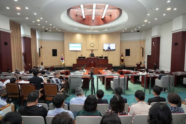제352회 임시회 폐회. [사진=동대문구의회]