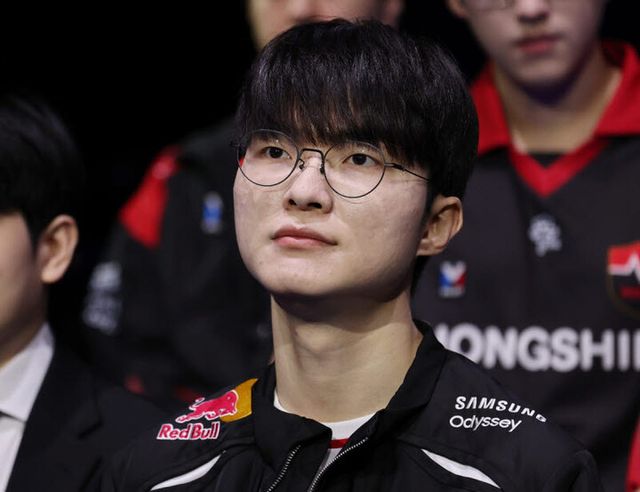 3월 26일 서울 종로구 롤파크에서 열린 LCK(LoL 챔피언스 코리아) 2026 시즌 개막 미디어데이에 T1팀의 '페이커' 이상혁 선수가 참석하고 있다. [사진=연합뉴스]&nbsp;