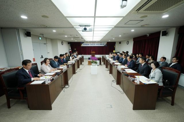 제10대 동대문구의회 의원 첫 등원식 개최. [사진=동대문구의회]