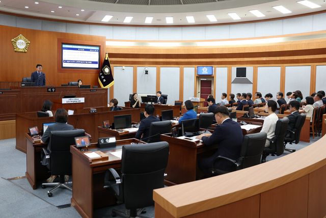 오산시의회 제304회 임시회 마무리. [사진=오산시의회]