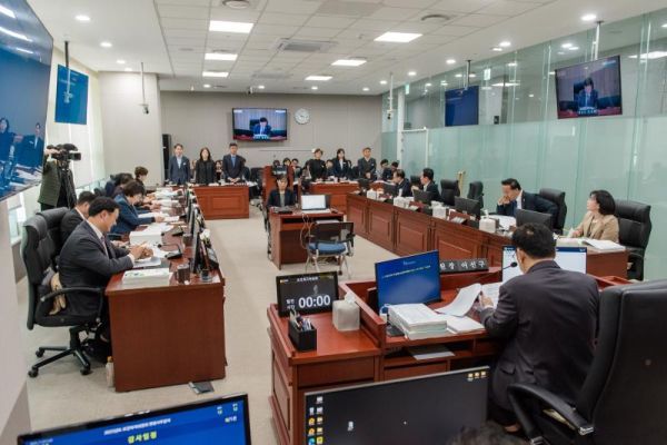 7일 경기도의회 보건복지위원회에서 경기도 복지국 소관 행정사무감사가 열렸다. (사진=경기도의회)