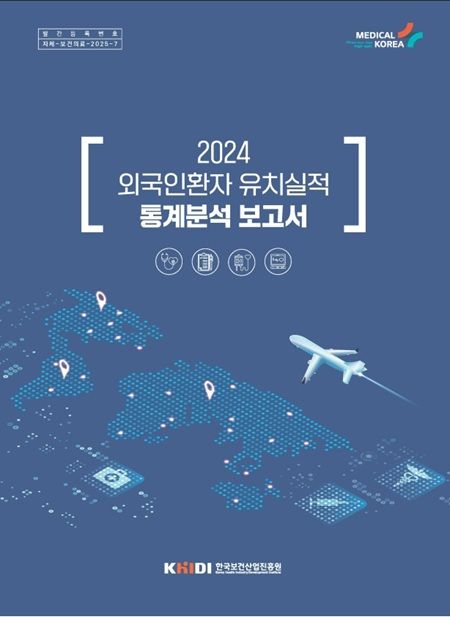 한국보건산업진흥원이 ‘2024 외국인환자 유치실적 통계 분석 보고서’를 발간했다. 보고서에 따르면 지난해 한 해 동안 한국을 방문한 외국인환자는 실환자 기준 117만명으로 사상 최대치를 기록했다.