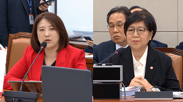 최보윤 의원(왼쪽)은 일반 병의원에서도 활용할 수 있는 장애인 표준 진료 ·응대 매뉴얼을 빠른 시일 내 마련해 의료현장에서 장애인이 배제되는 일이 없어야 한다고 강조했다.&nbsp;