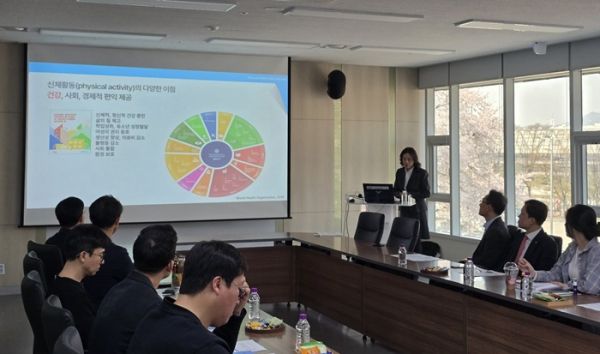 국민체육진흥공단이 ‘국민체력100 데이터 기반 의료비 지출 및 만성질환 발생위험 분석 연구’ 성과 공유회를 개최했다.