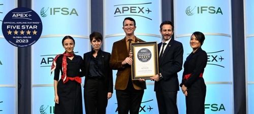 2023 APEX-IFSA 어워드에서 상을 받는 에어프랑스 [에어프랑스 제공] 