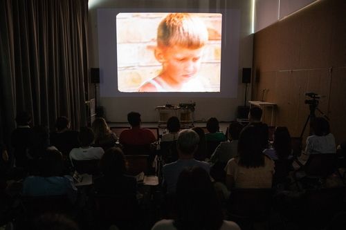 백남준아트센터 작품 상영회